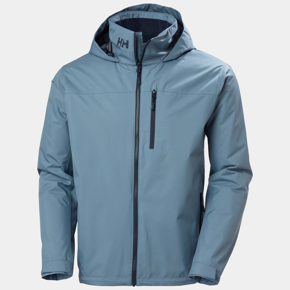 Men's Hooded Insulated Sailing Jacket - Navy