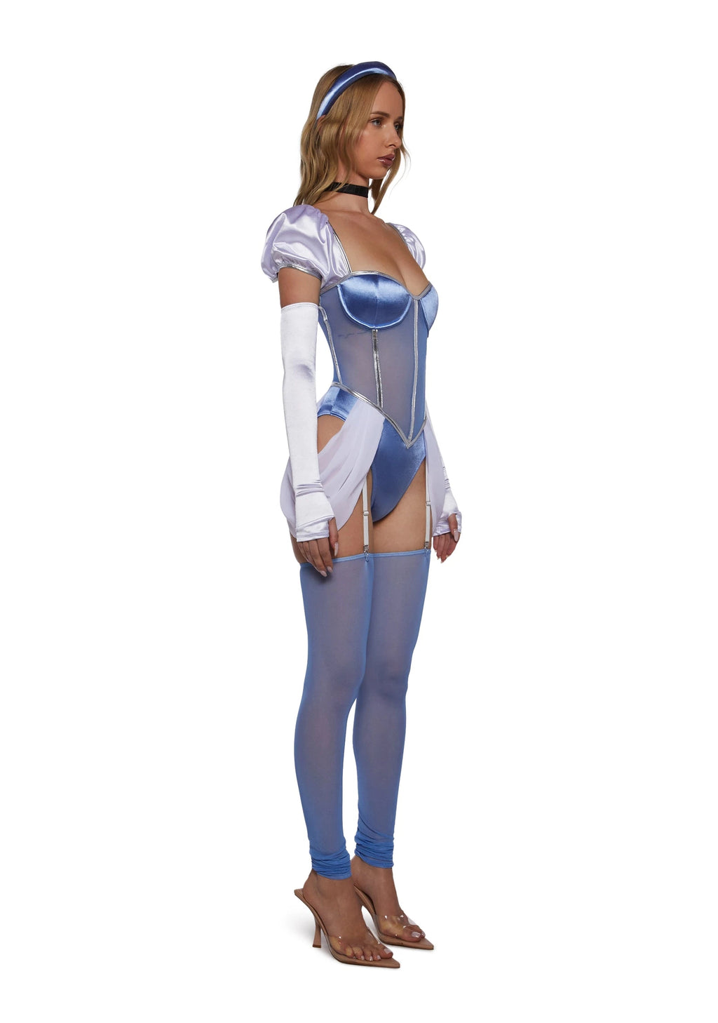 Princess Bodysuit Costume Set - Multicolor