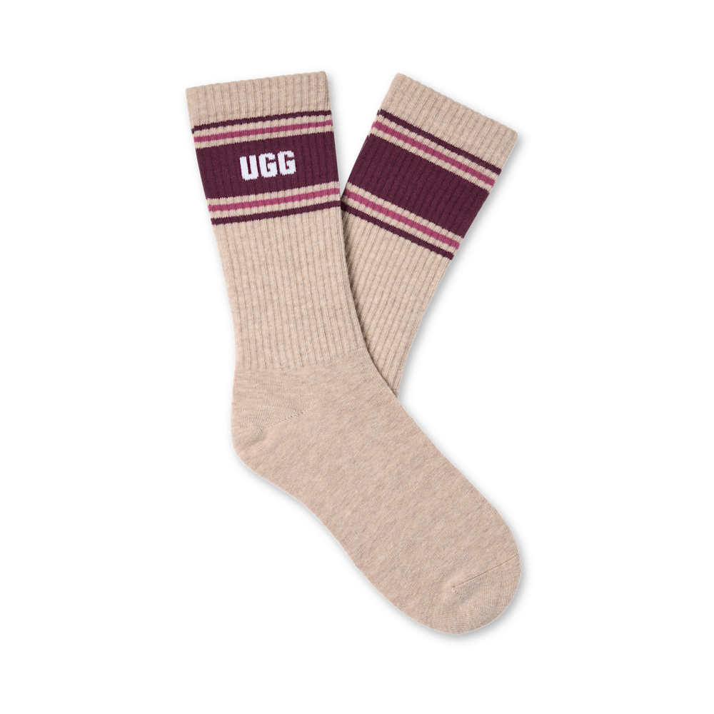 Women's Striped Crew Socks - 2 Pack