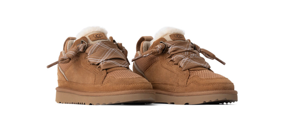 Kids' Suede Mesh Sneaker - Dusted Iris