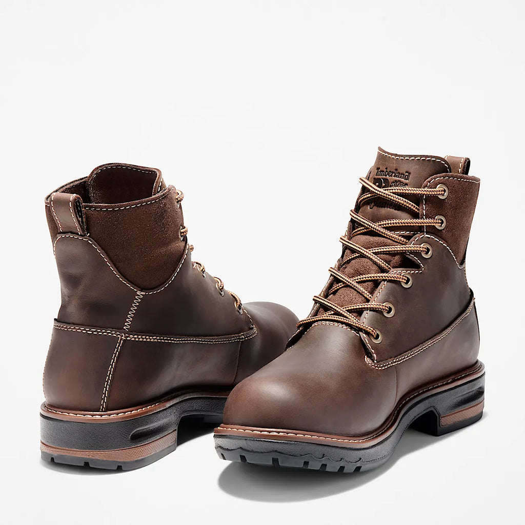 Women's 6-Inch Waterproof Alloy Toe Work Boot