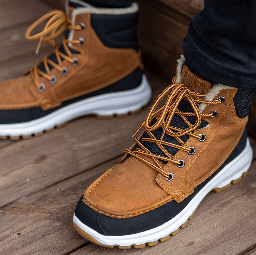 Men's Waterproof Insulated Winter Boots - Brown