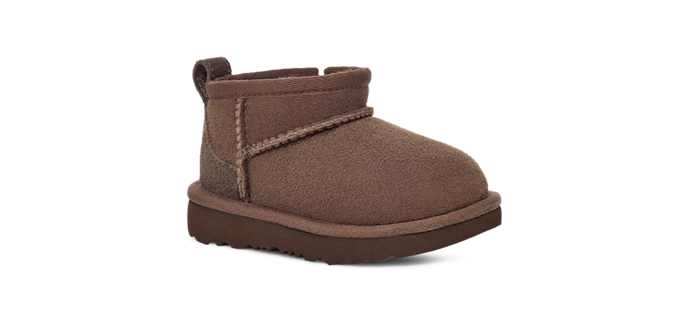 Toddler Sheepskin Mini Boot - Chestnut