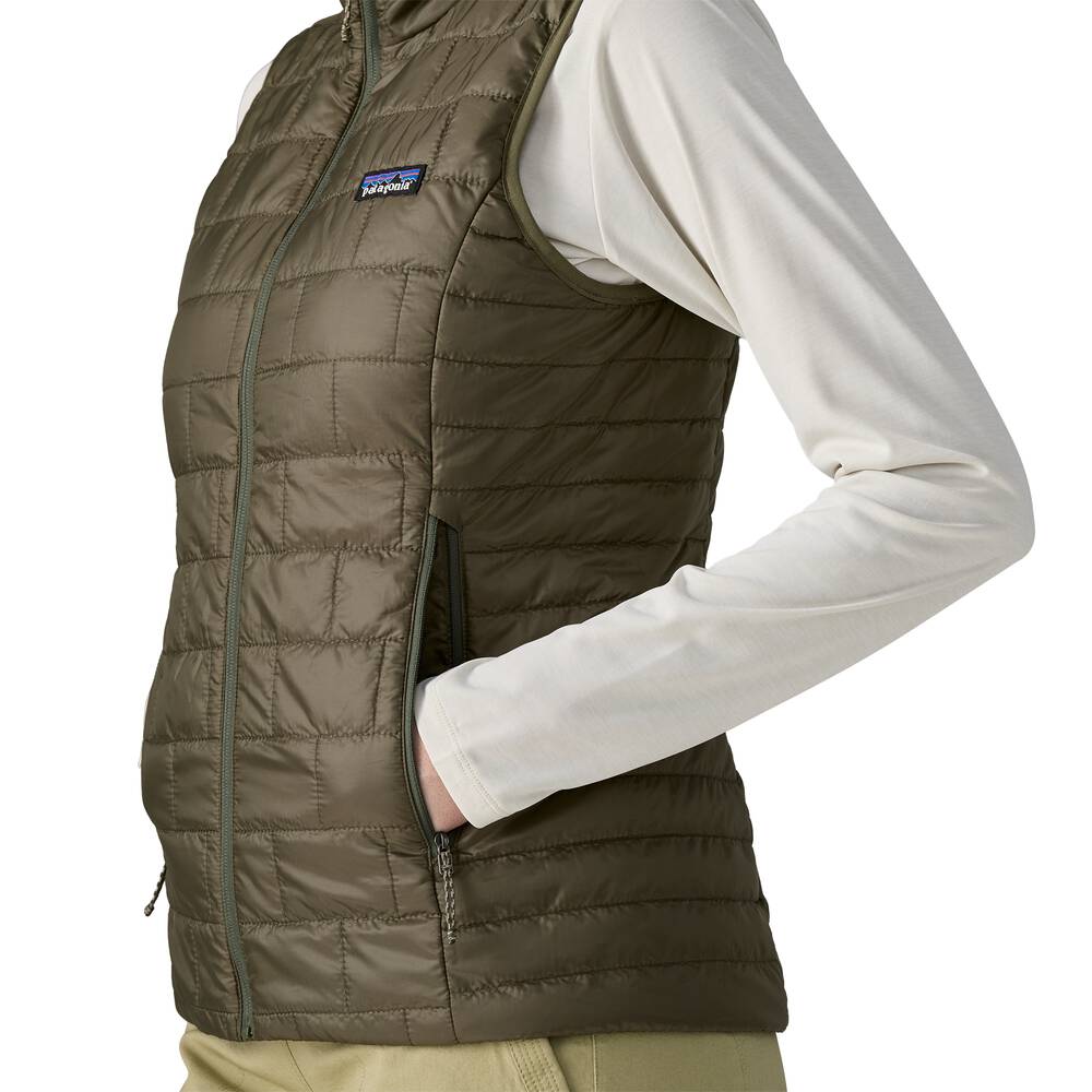Women's Lightweight Insulated Vest - Green