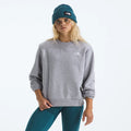 Women's Regular Crewneck Sweatshirt - Light Gray