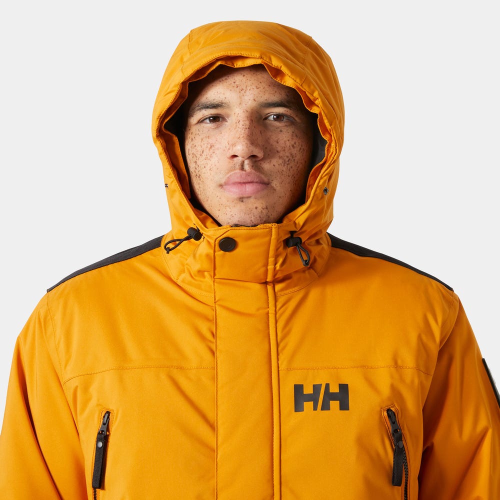 Men's Insulated Waterproof Parka - Gray Green