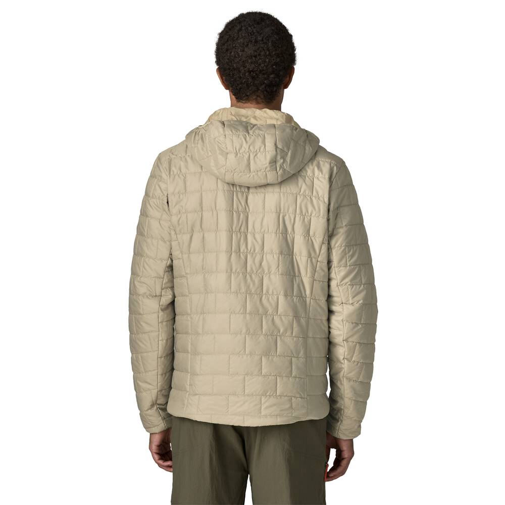Men's Insulated Hooded Jacket - Brown