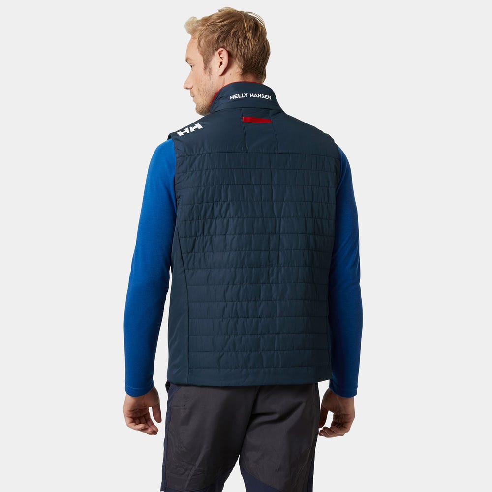 Men's Insulated Sailing Vest - White
