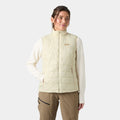Women's Packable Insulated Vest - Cream