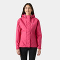 Women's Waterproof Rain Jacket - Hot Pink