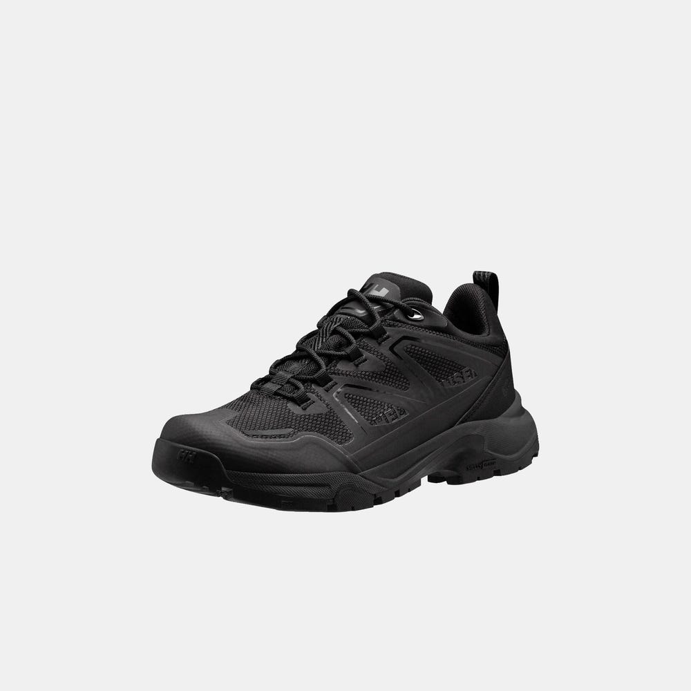 Women's Waterproof Low Hiking Shoes - Black
