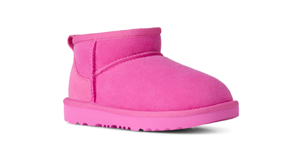 Kids' Low Shaft Sheepskin Boot - Black