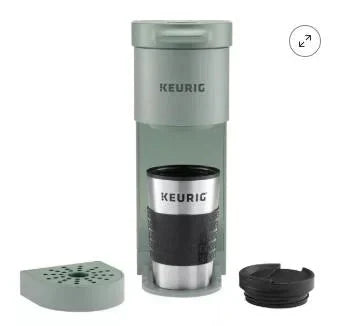 Keurig K-Mini Go Single-Serve K-Cup Pod Coffee Maker, Sage