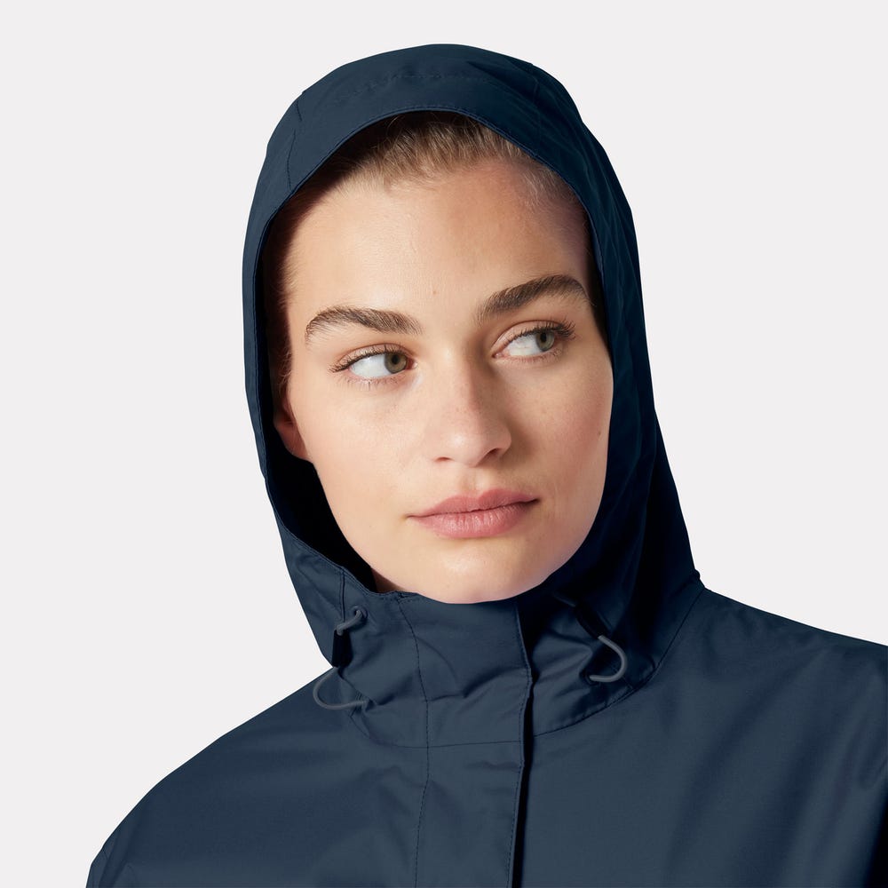 Women's Waterproof Rain Jacket - Hot Pink