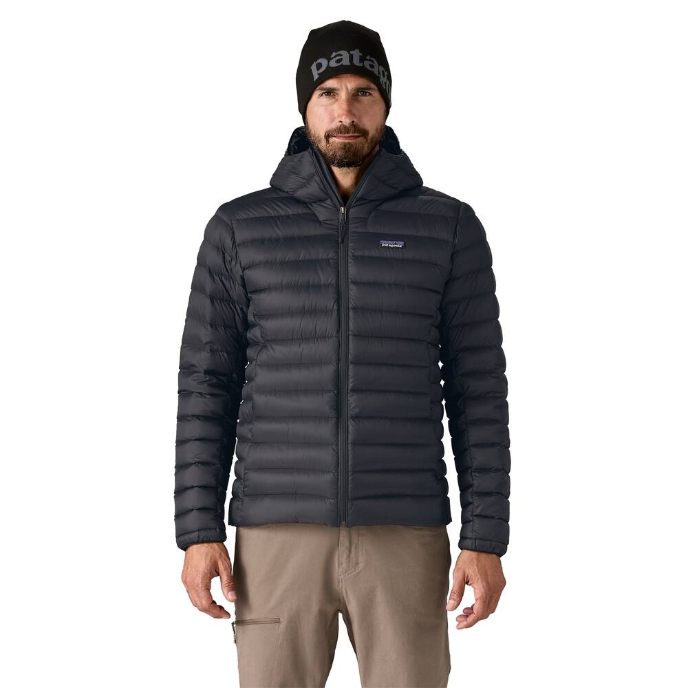 Men's 800-Fill Down Hooded Jacket - Purple