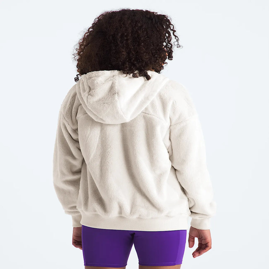 Girls' Fleece Full-Zip Hoodie - White Dune