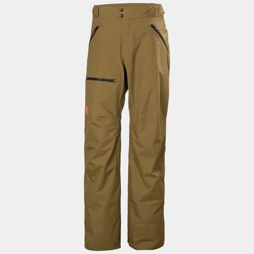 Men's Insulated Cargo Ski Pants - Violet