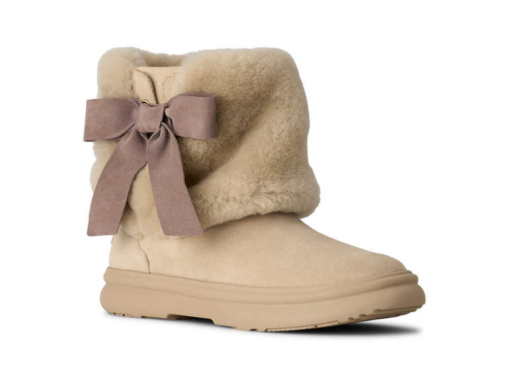 Women's Waterproof Suede Short Boot
