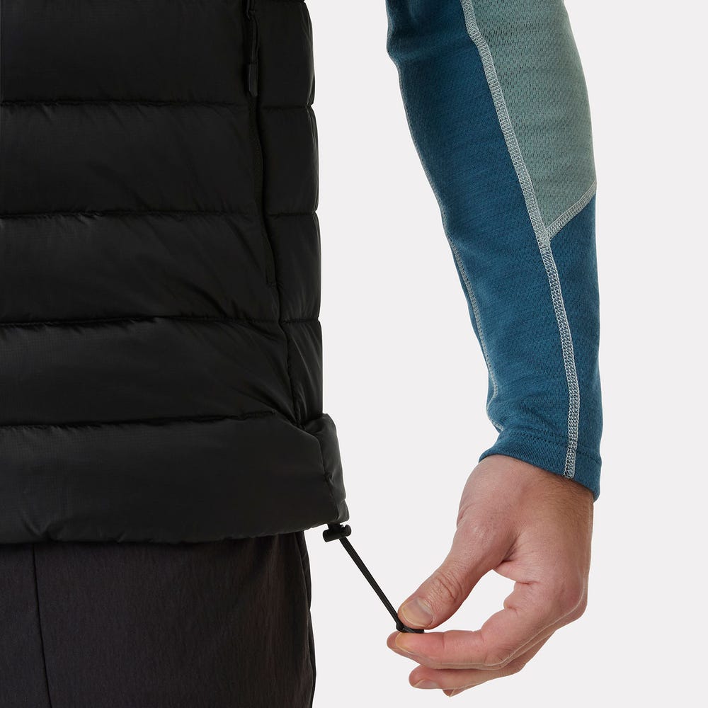 Men's Packable Down Vest - Black