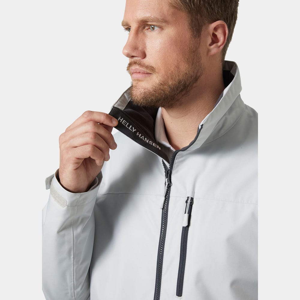 Men's Fleece-Lined Sailing Jacket - White