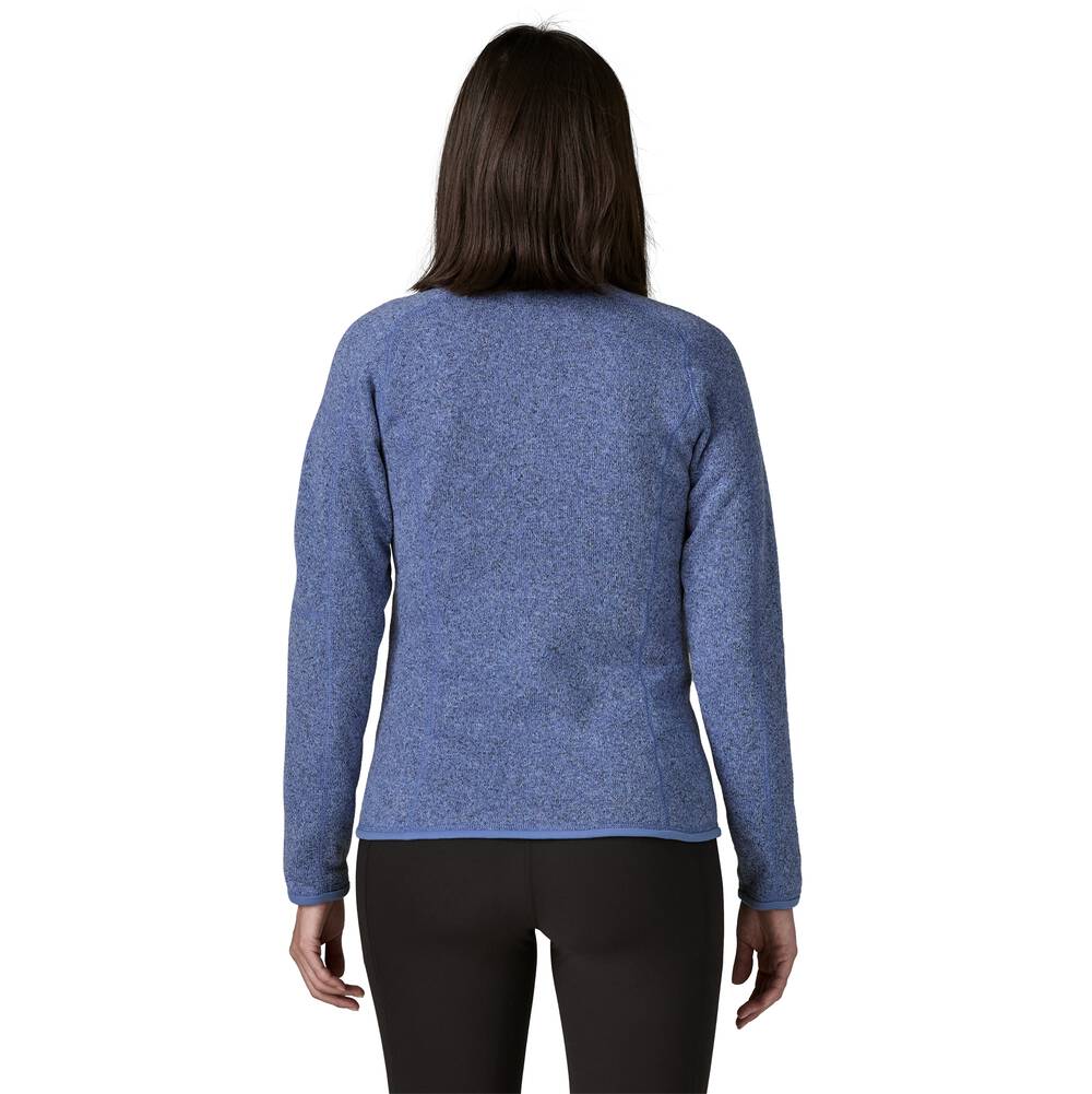 Women's Recycled Knit Fleece Jacket - Black