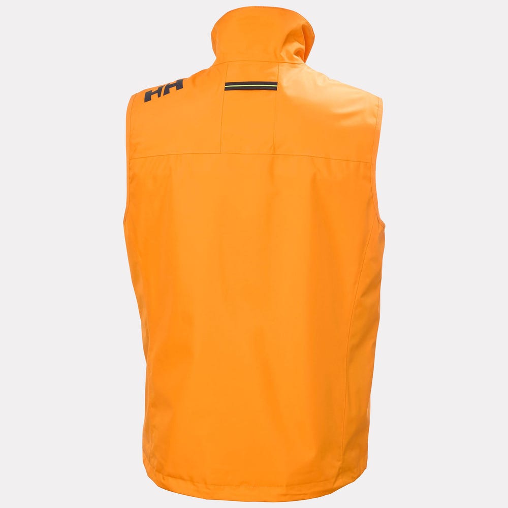 Men's Waterproof Sailing Vest - Orange