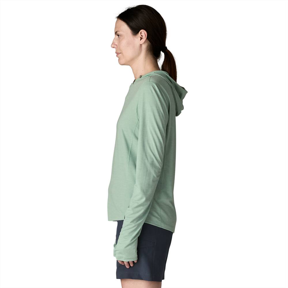 Women's UPF 40+ Sun Hooded Shirt - Green