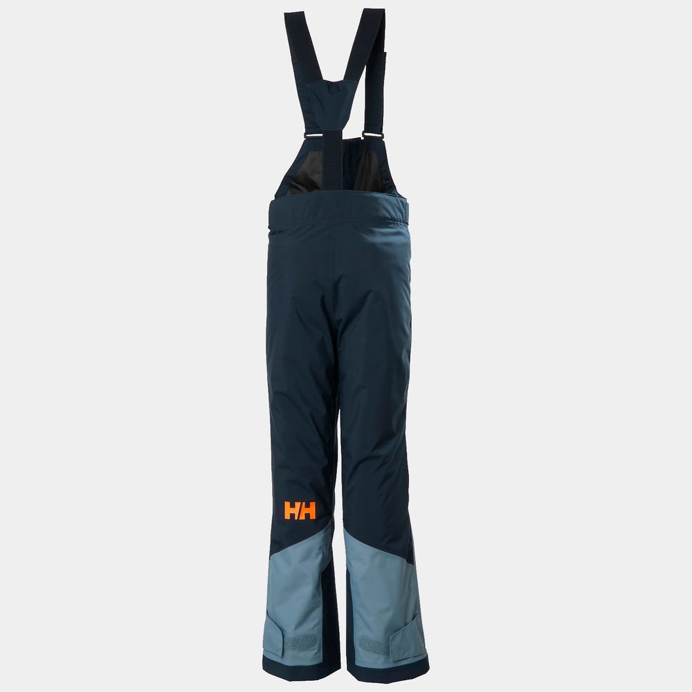 Juniors' Insulated Ski Bib Pants - Black