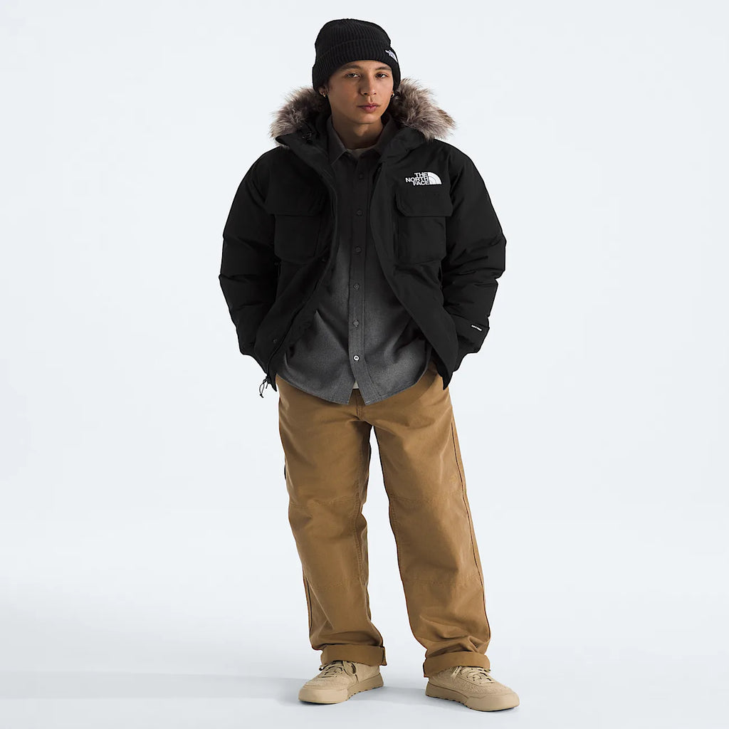 Men's Insulated Bomber Jacket - Black