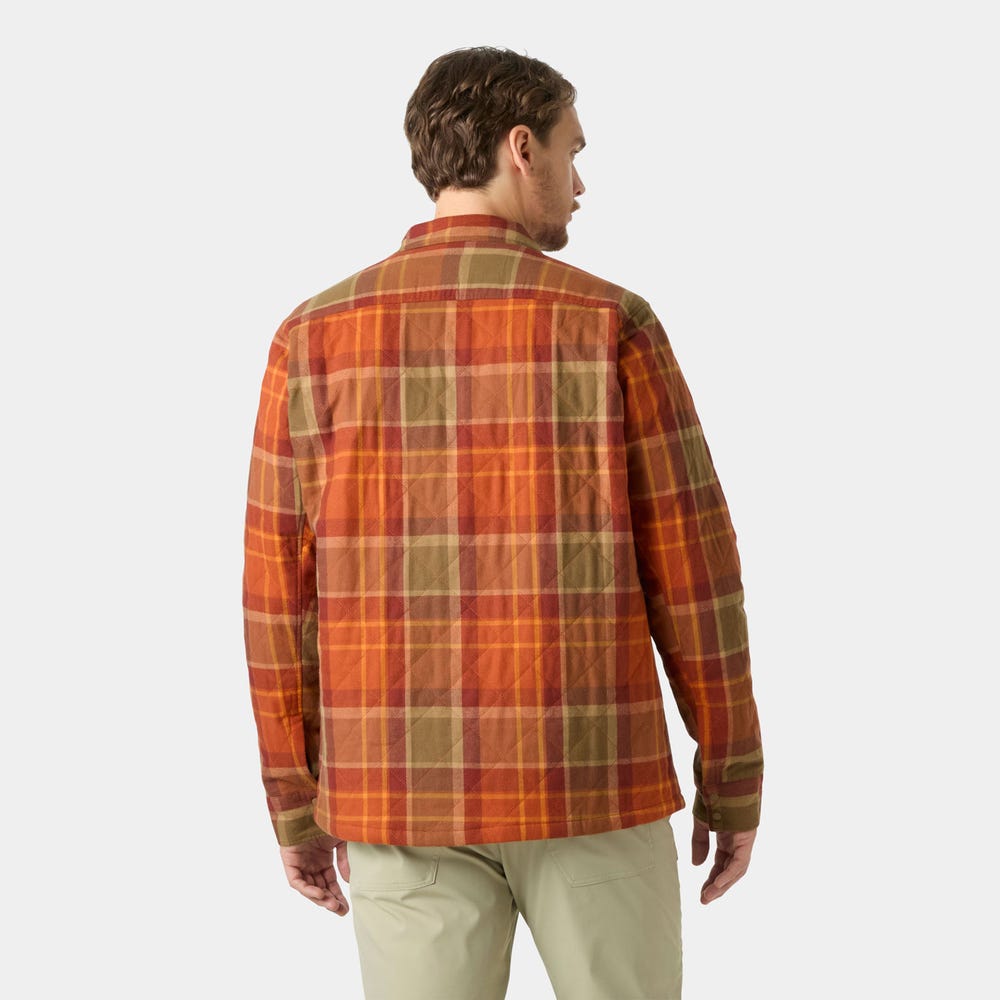 Men's Insulated Shirt Jacket - Dark Blue