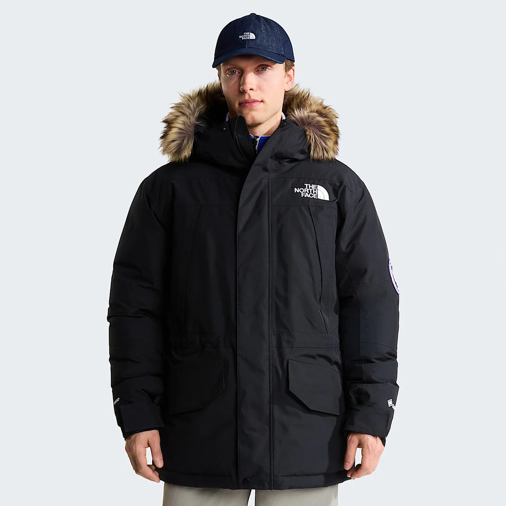 Men's Waterproof Down Parka - Black