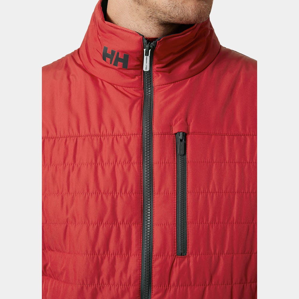 Men's Insulated Sailing Vest - White