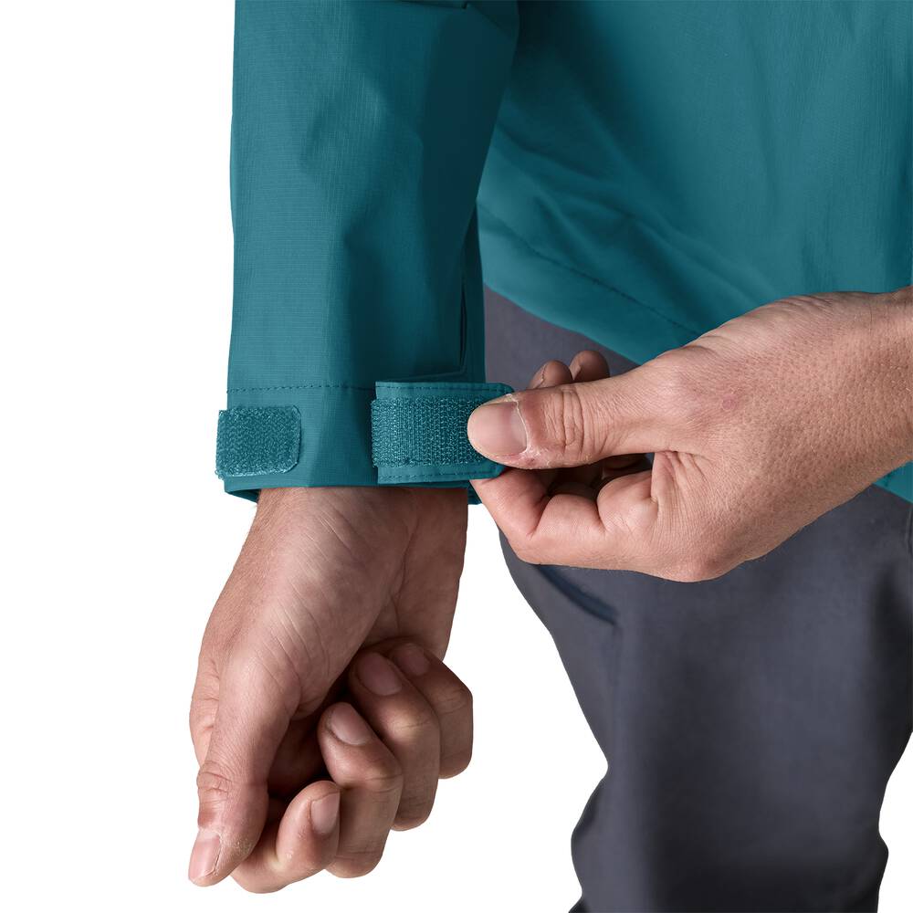 Men's 3-Layer Waterproof Rain Jacket - Gray