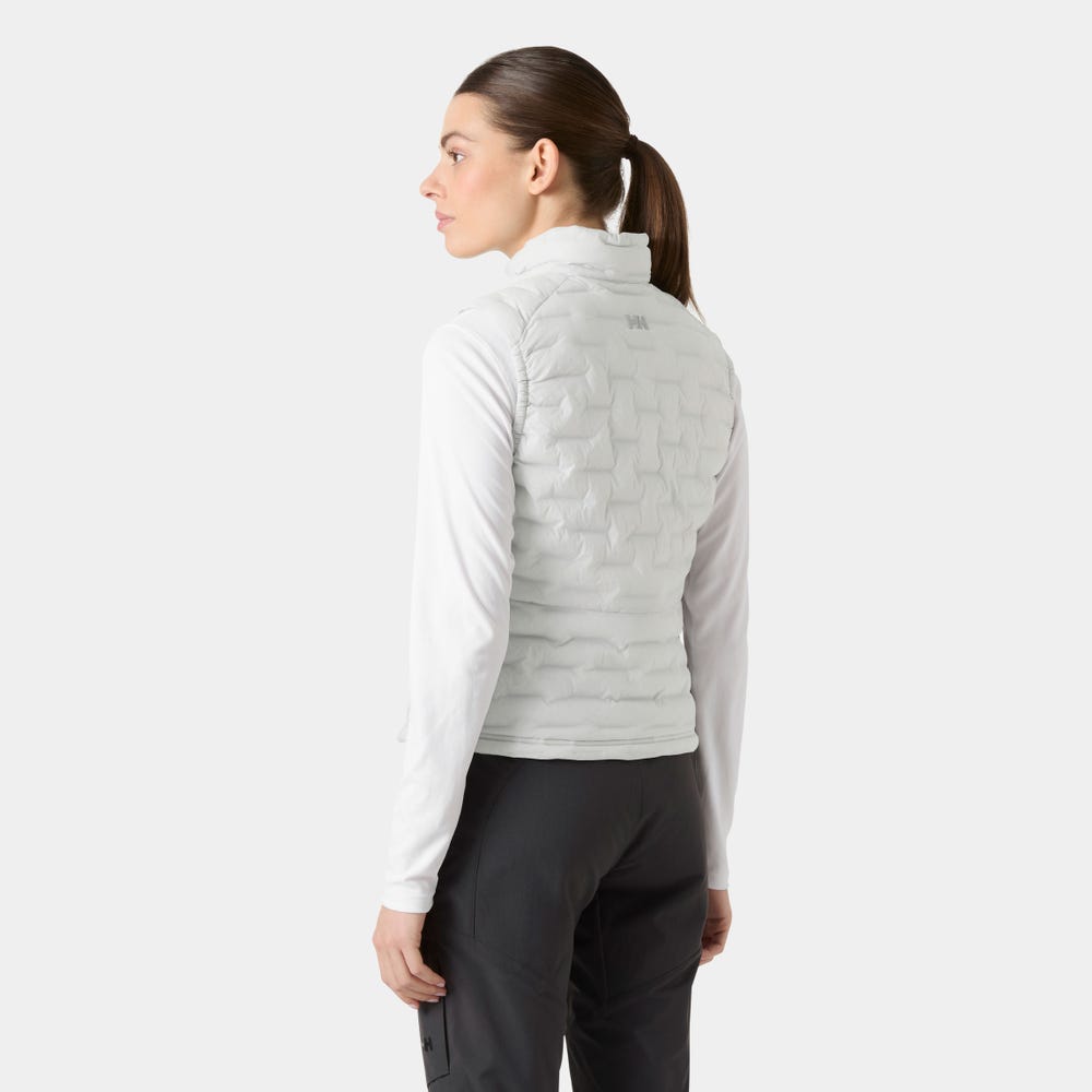Women's Stretch Insulated Vest - Gray