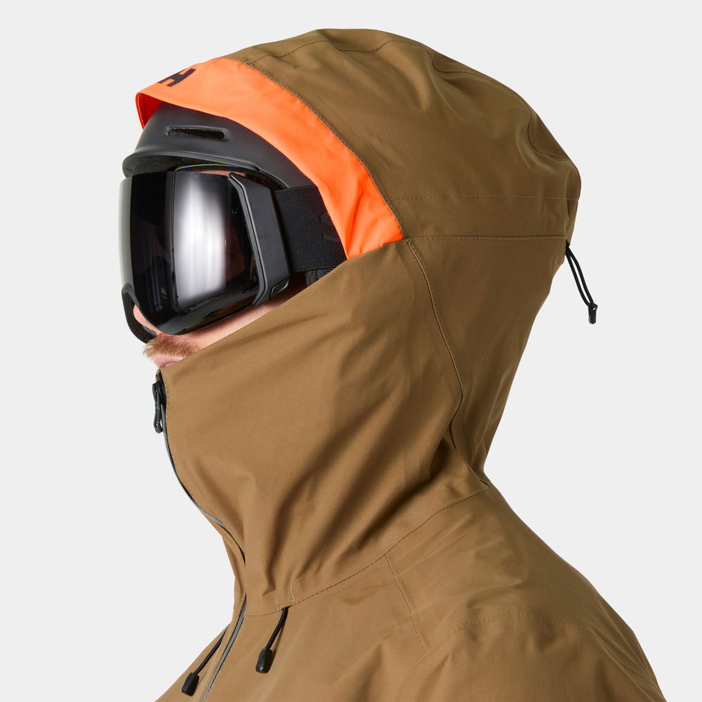 Men's 3-Layer Ski Shell Jacket - Green