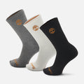 3-Pack Half-Cushion Crew Socks