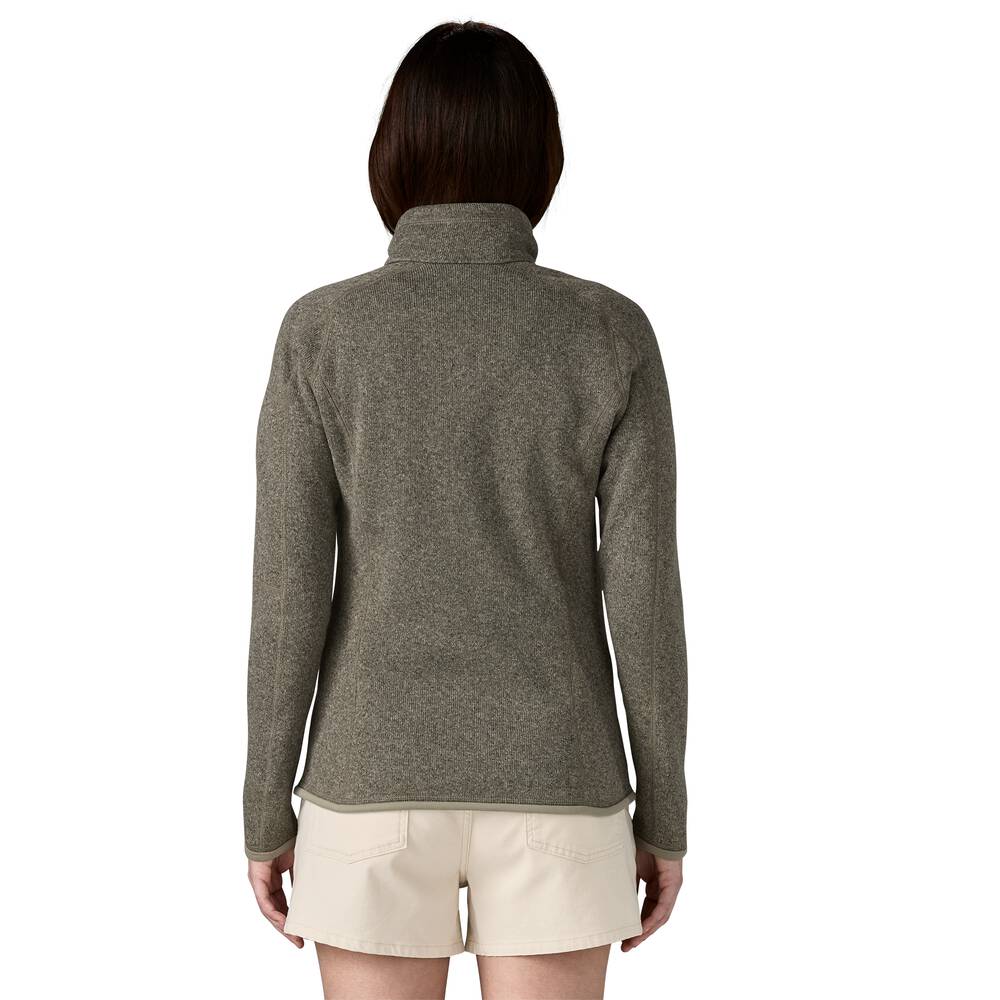 Women's Recycled Knit Fleece Jacket - Black