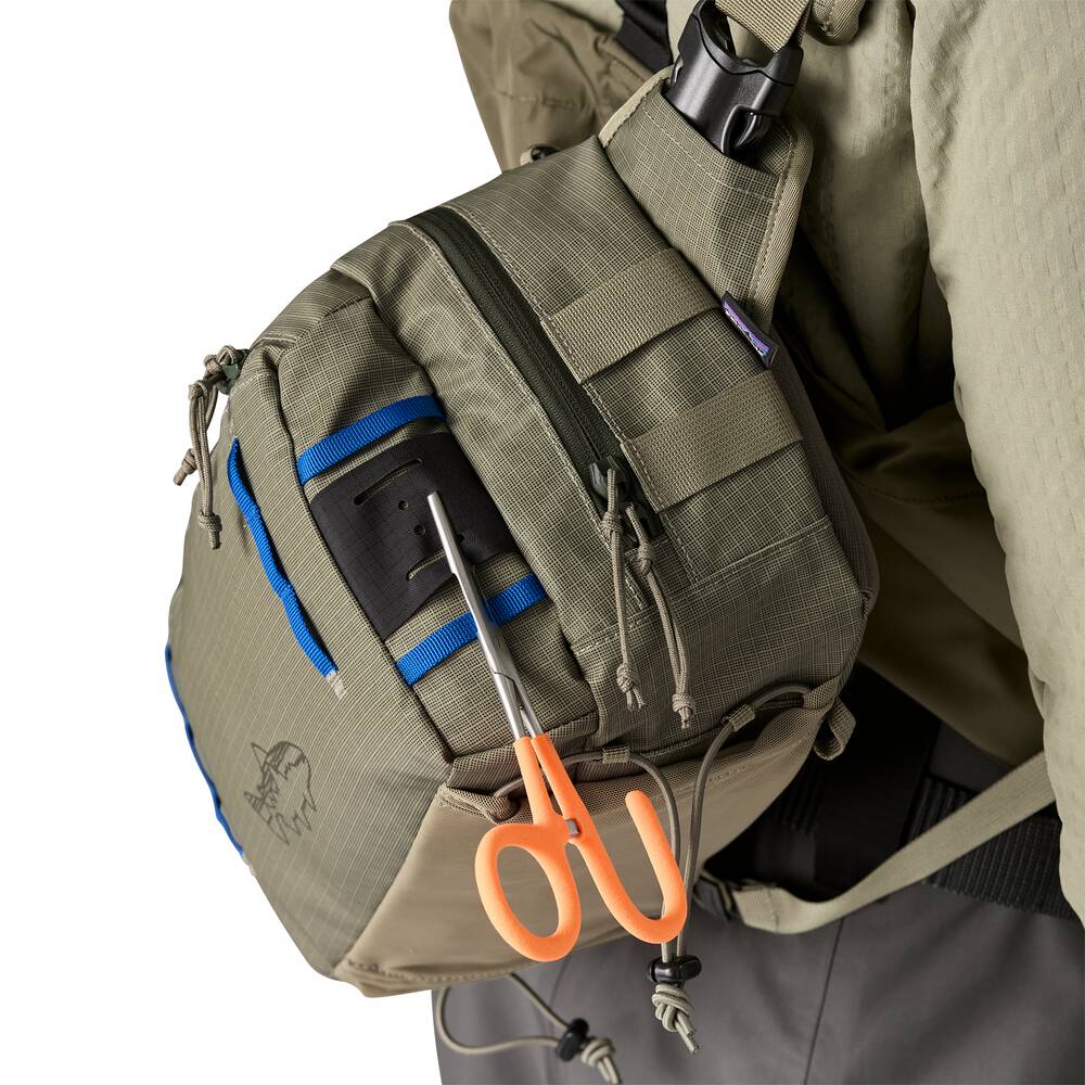 9L Convertible Fishing Sling and Hip Pack - Brown