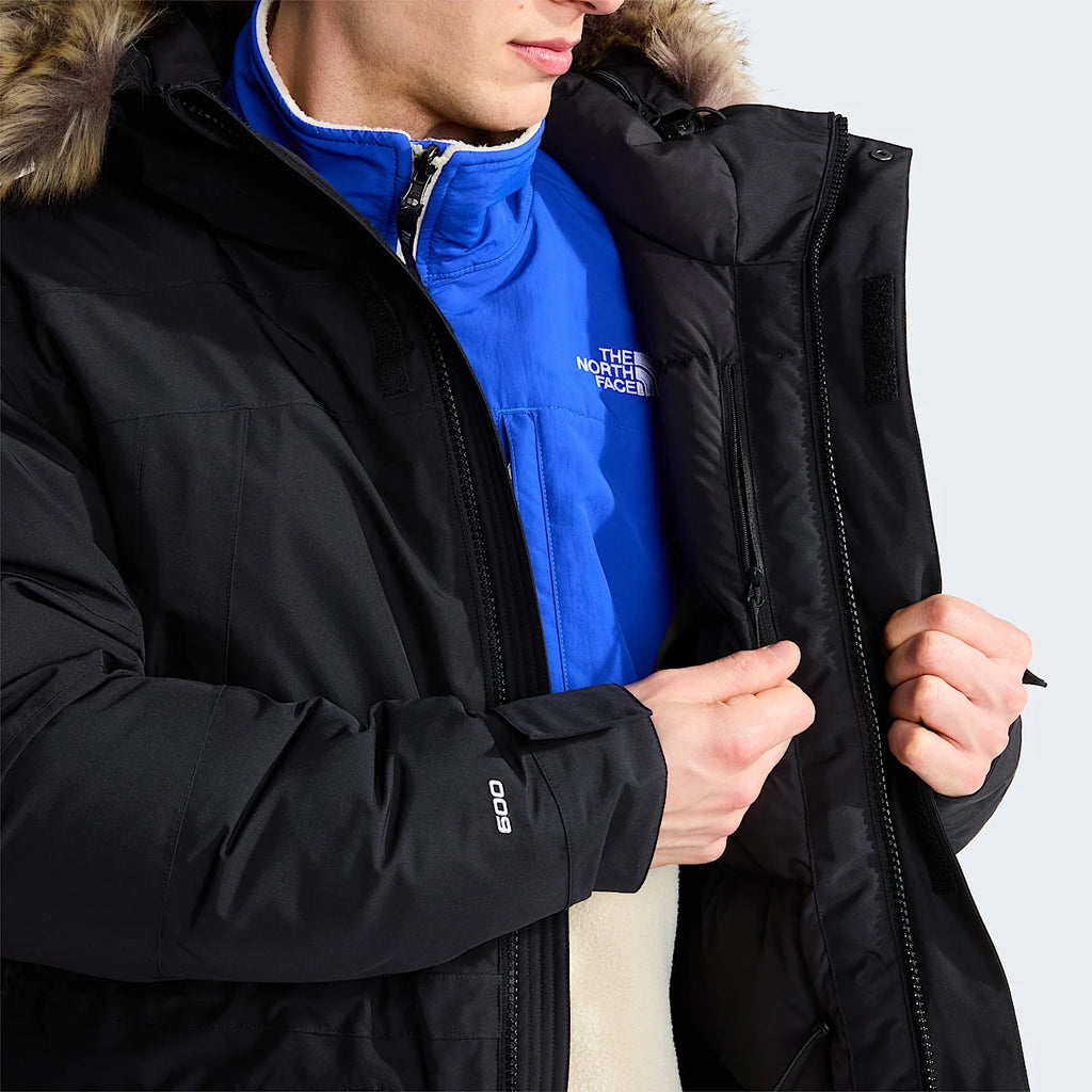 Men's Waterproof Down Parka - Black
