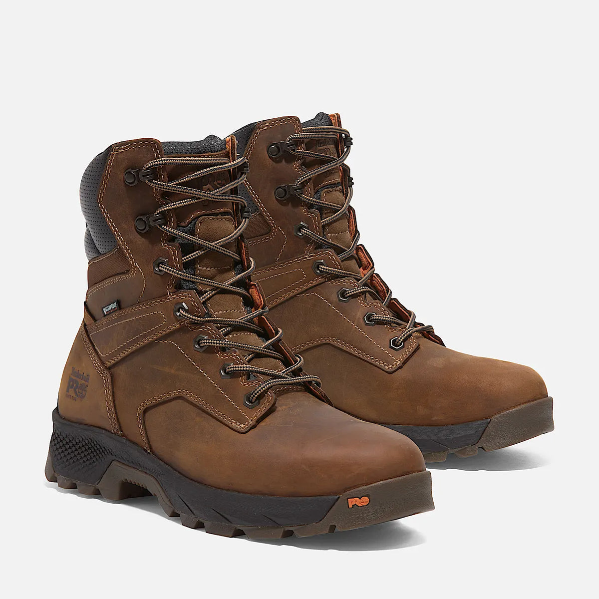 Men's 8-Inch Waterproof Soft Toe Work Boot
