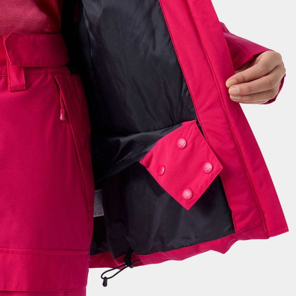 Women's Waterproof Ski Jacket - Cranberry