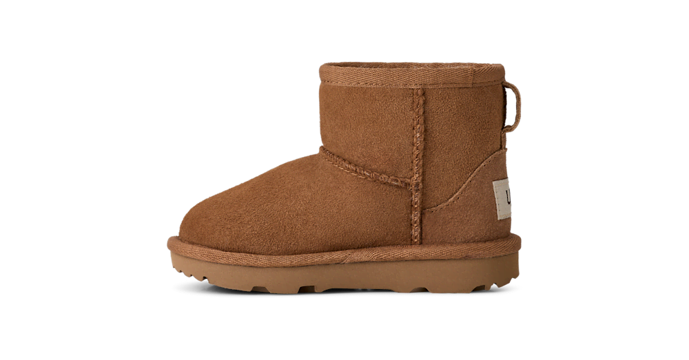Toddler Sheepskin Ankle Boot - Chestnut