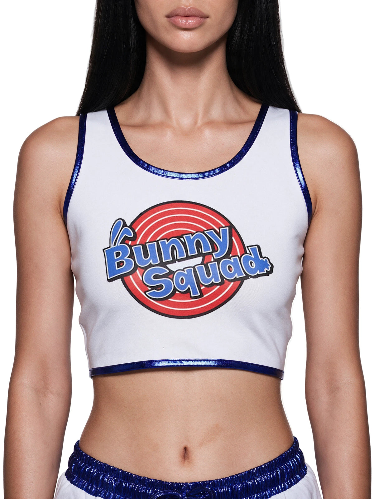 Bunny Squad Crop Top And Shorts Costume