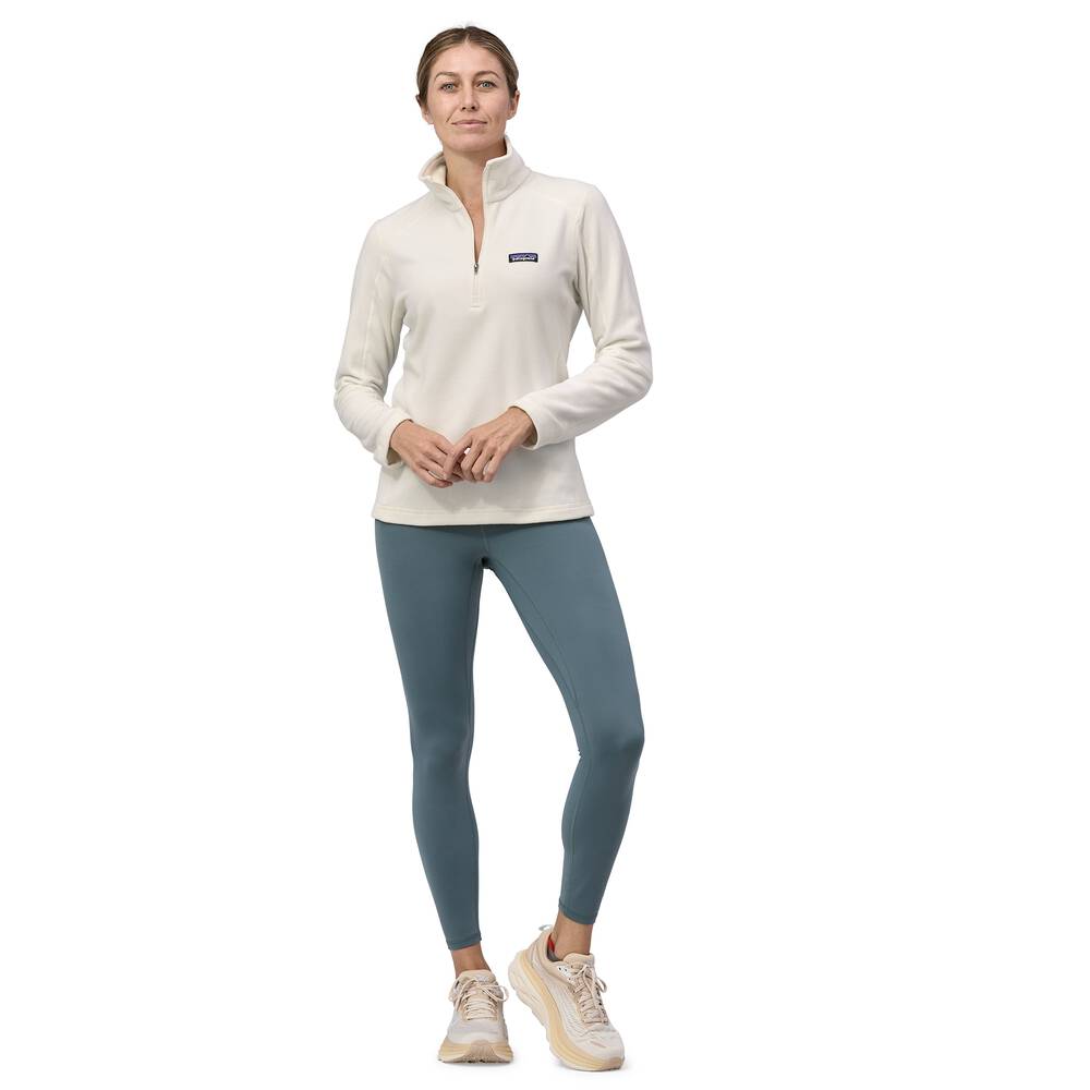Women's Quarter-Zip Microfleece Pullover - Mango