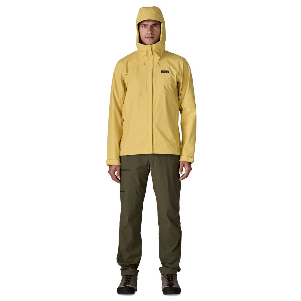 Men's 3-Layer Waterproof Rain Jacket - Gray