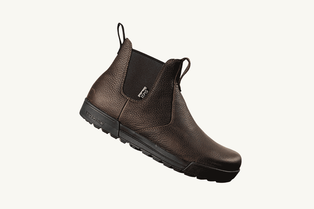 Women's Waterproof Leather Chelsea Boot - Brown
