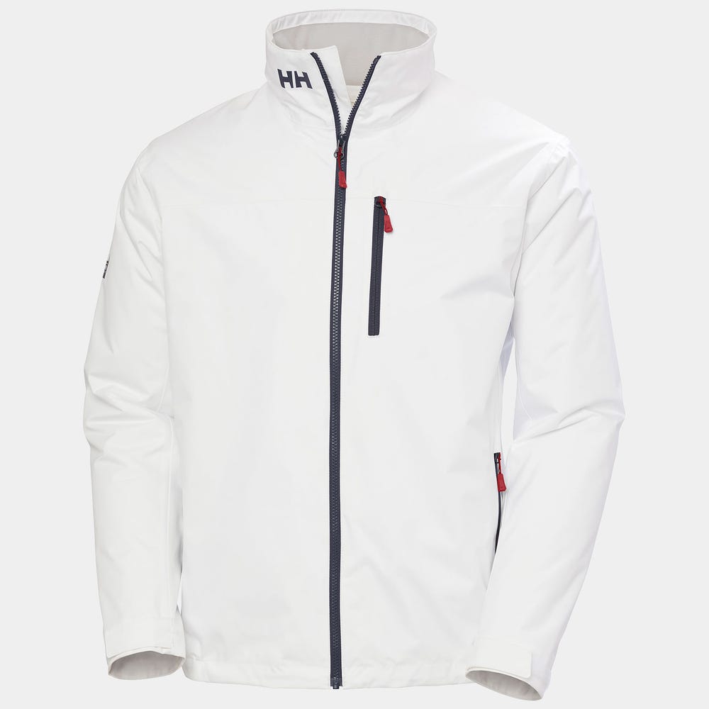 Men's Fleece-Lined Sailing Jacket - White