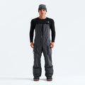 Men's Insulated Snow Bib Pants - Gray