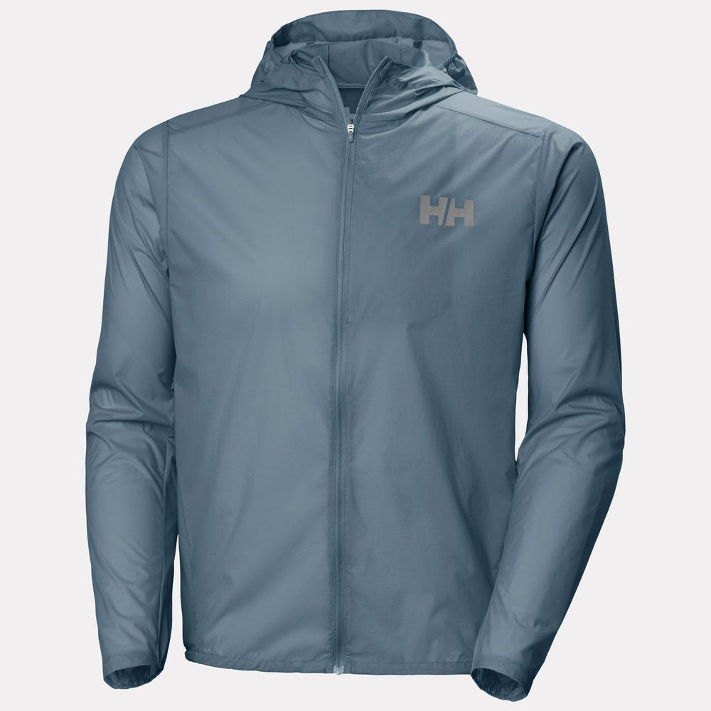 Men's Packable Windbreaker Jacket - Black
