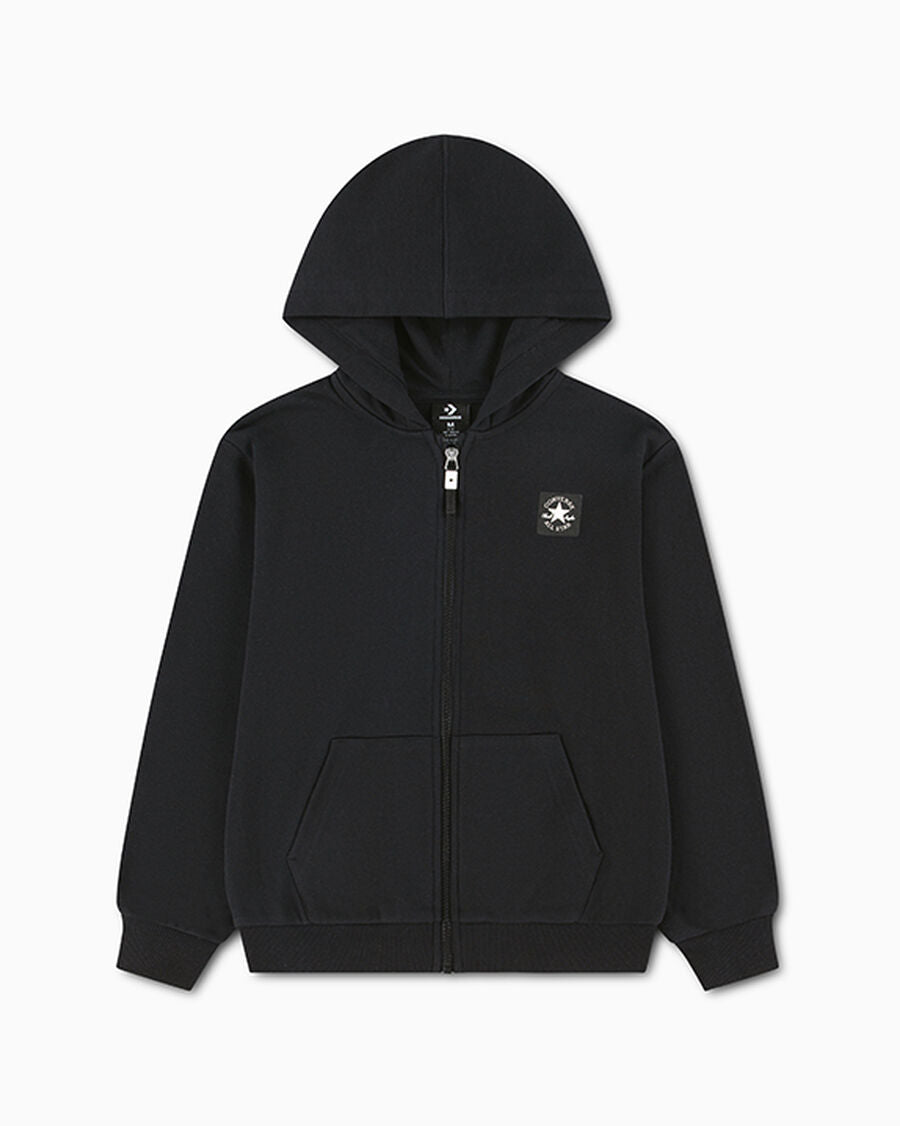 Kids' Oversized Full-Zip French Terry Hoodie